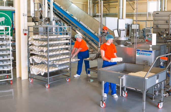 В Красноярском крае увеличился объём производства пищевых продуктов